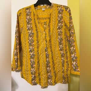 Blouse with stitch detailing